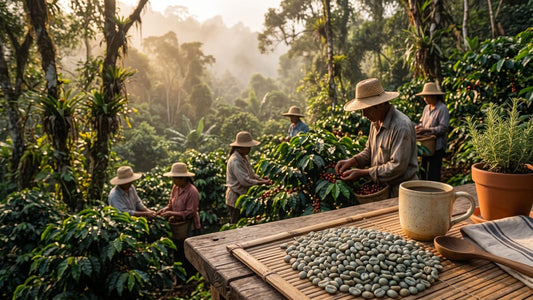Sumatran coffee: bold, earthy, and deeply spiced