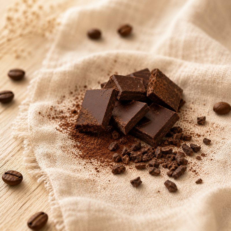 Chocolate Lover — a rich, chocolatey cup with toasted nuts.